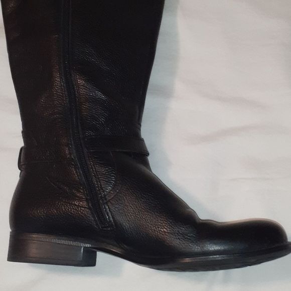 Naturalizer Josey Black Leather Boot Wide Shaft 6½‎ - Picture 6 of 15